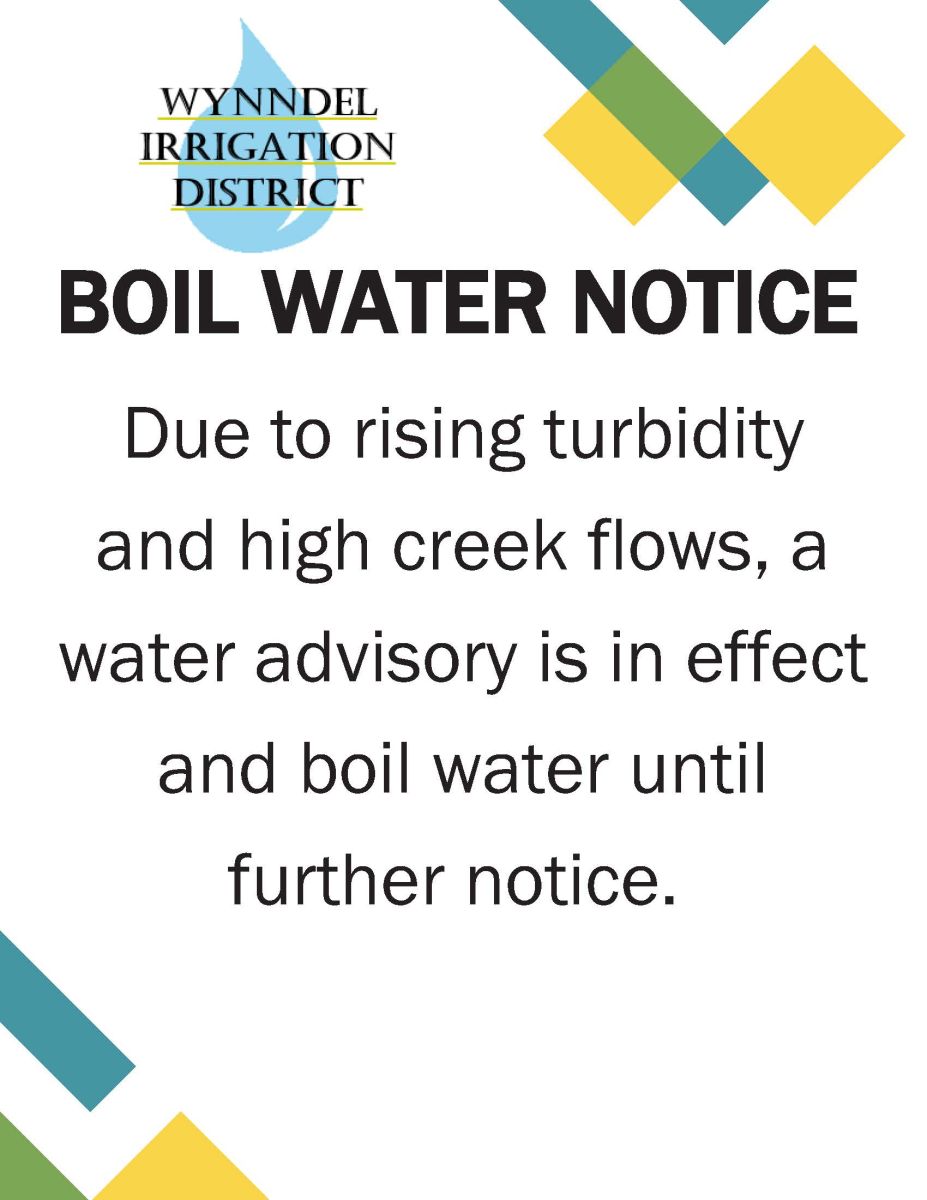 boil water in effect